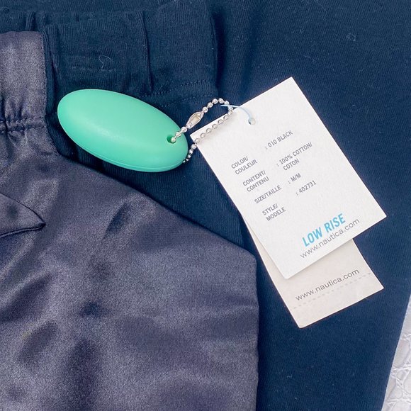 NEW Women's Satin PJ Pants Nautica Blue Brand Sleepwear DrawString Sweatpants - Picture 5 of 11